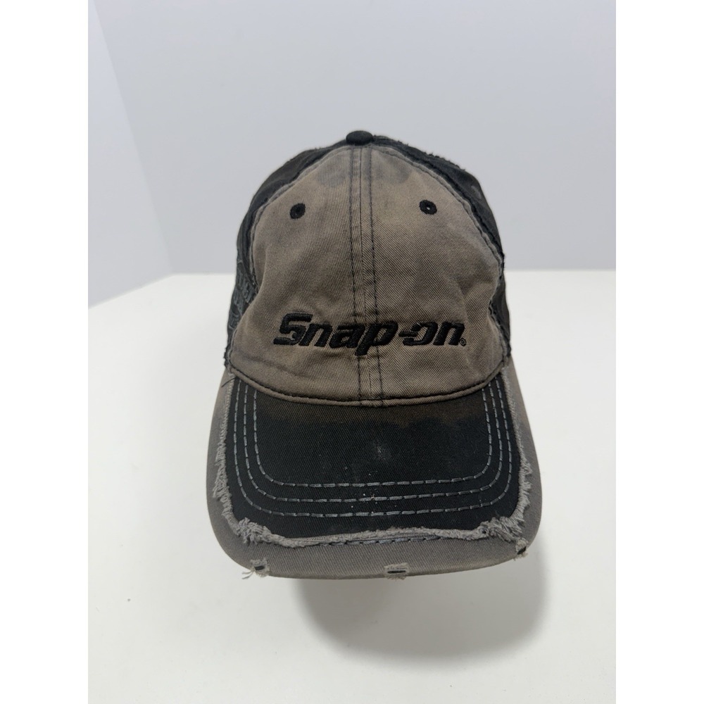 Snap-On Vintage Steel Series Black Hat Official Licensed Baseball Cap